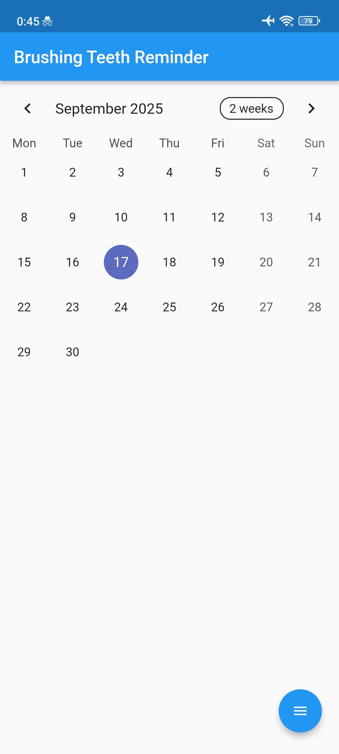 Brushing Teeth Reminder